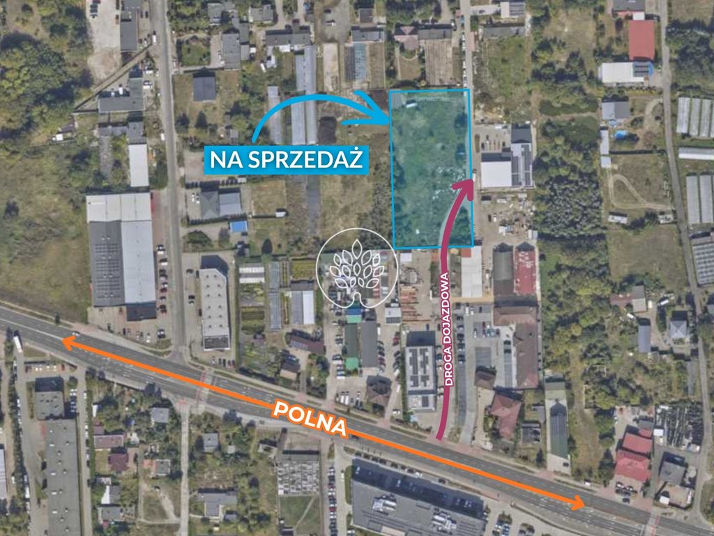 Działka inwestycyjna 4712 m² z warunkami zabudowy w Toruniu Toruń, Mokre, Polna  4 712m2 Foto 1