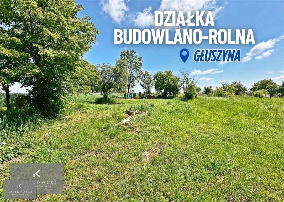 Działka 46 arów w Głuszynie – cisza, przestrzeń, prywatność Namysłów, Głuszyna  4 608m2 Foto 1