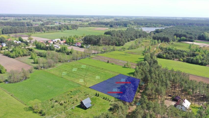 Działka rekreacyjna na sprzedaż Wydmusy  1 661m2 Foto 2