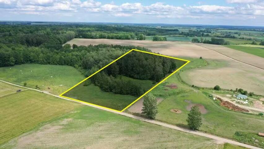 Działki rolne z warunkami zabudowy w Różach, 14 162 m2 Róże  14 162m2 Foto 1