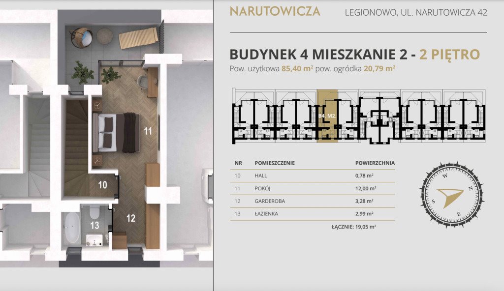 Dom na sprzedaż Legionowo, Gabriela Narutowicza  85m2 Foto 5