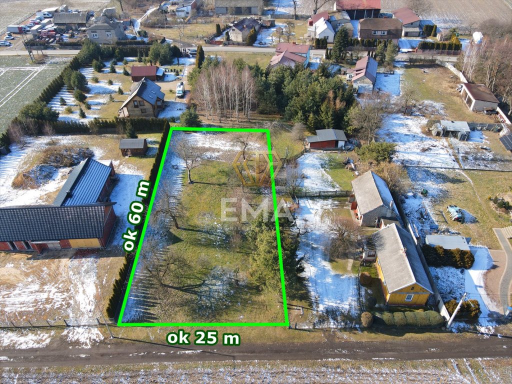 Działka budowlana na sprzedaż Madalin  1 550m2 Foto 2