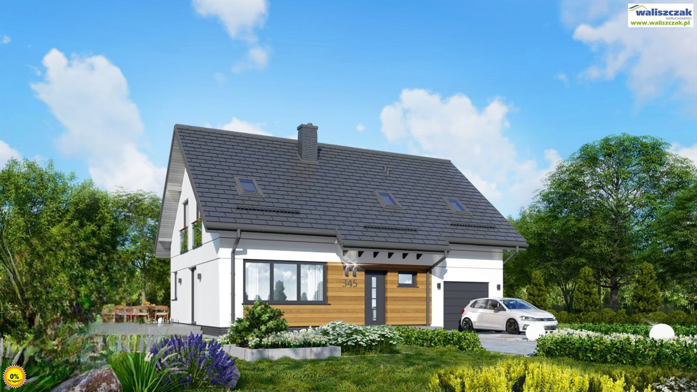 Sprzedam nowoczesny dom 134,6 m² z garażem i ogrodem Piotrków Trybunalski  162m2 Foto 1
