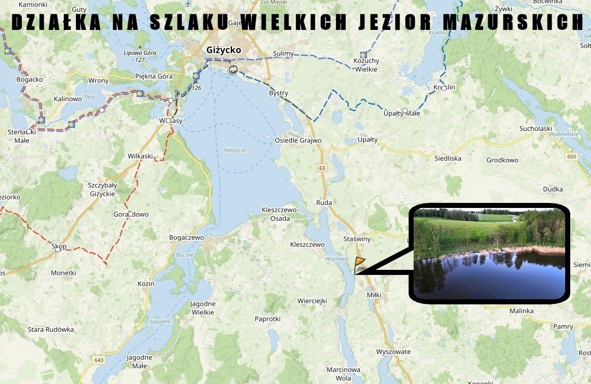 Działka budowlana na sprzedaż Miłki, Miłki  3 032m2 Foto 2