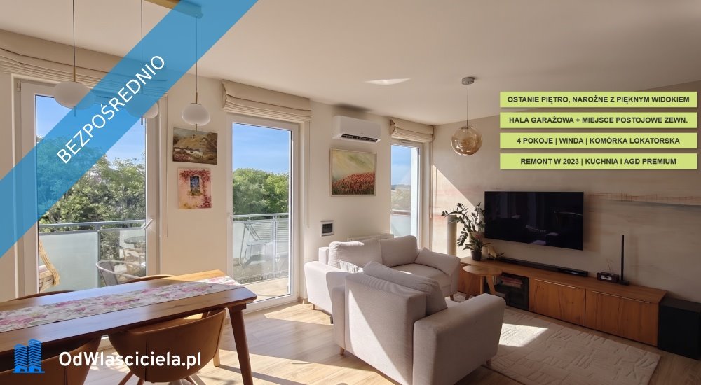 Zapraszam do 74,4 m² mieszkania z nowym balkonem w Gdańsku Gdańsk, Jasień, stolema 22  77m2 Foto 1
