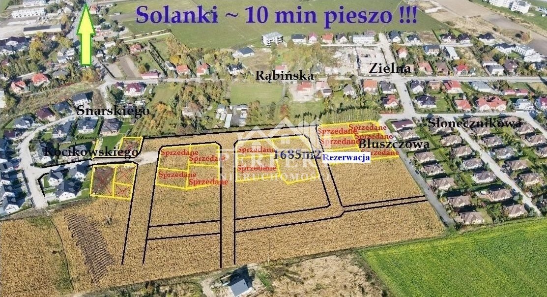 Działka budowlana na sprzedaż Inowrocław, Solanki  1 685m2 Foto 1