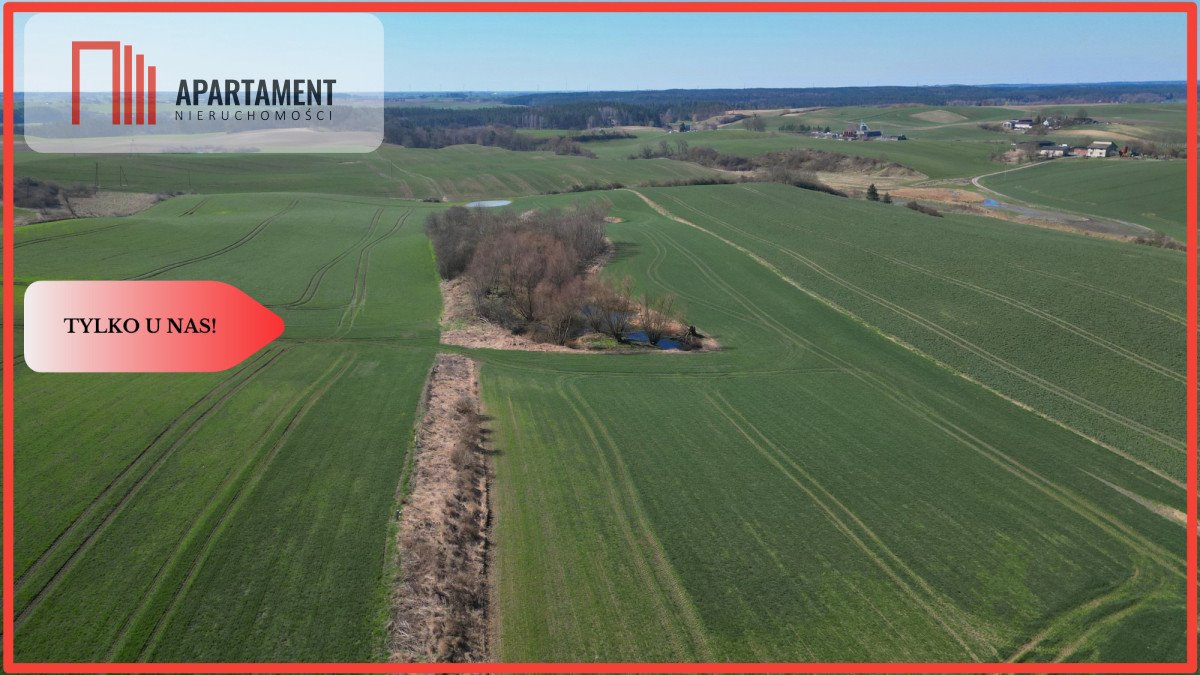 Polecam działkę 5806 m² pod zabudowę siedliskową w spokojnej okolicy Gniew  5 806m2 Foto 1