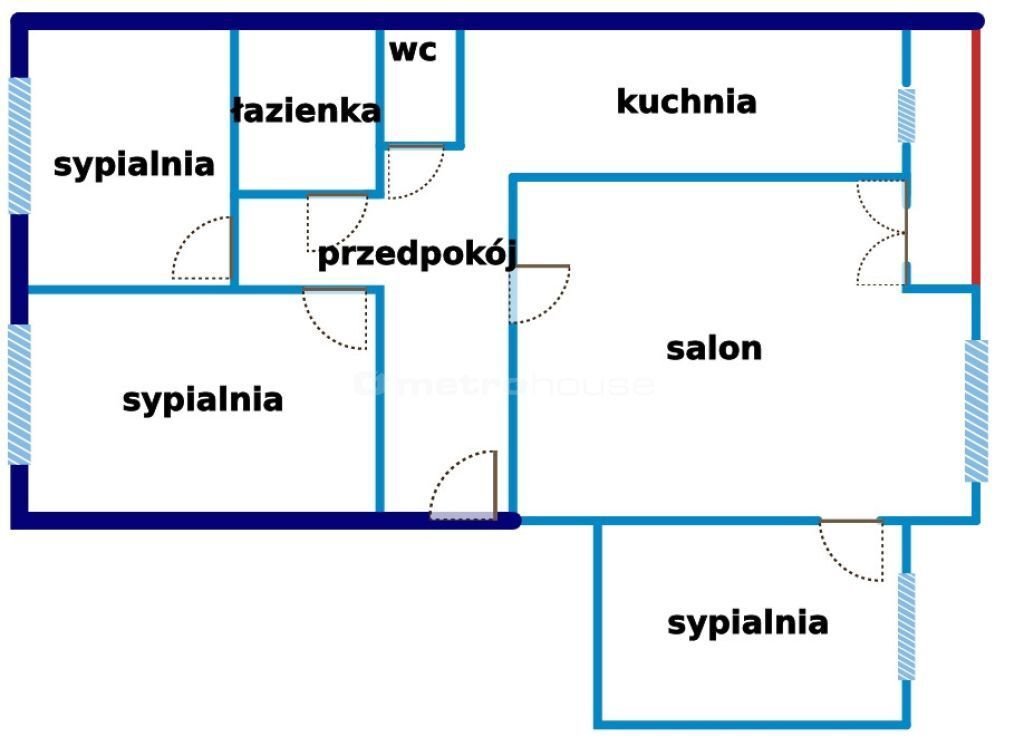 Mieszkanie czteropokojowe  na sprzedaż Knurów, Dywizjonu 303  67m2 Foto 7