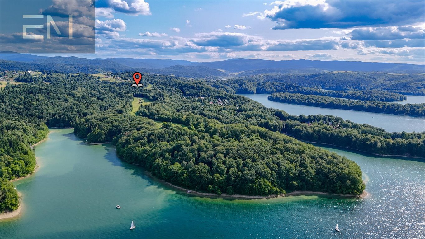 Działka 1000 m² pod dom nad Soliną, cicha okolica Werlas  1 000m2 Foto 1