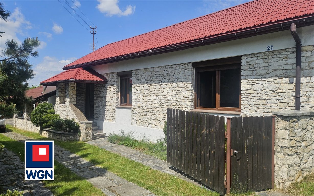 Do sprzedania urokliwy dom 70 m² na Jurze Krakowsko-Częstochowskiej: Włodowice: Ogrodowa