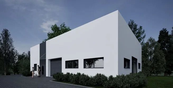 Magazyn 247 m2 z zjazdem z trasy wojewódzkiej 482 Okup Wielki  247m2 Foto 1