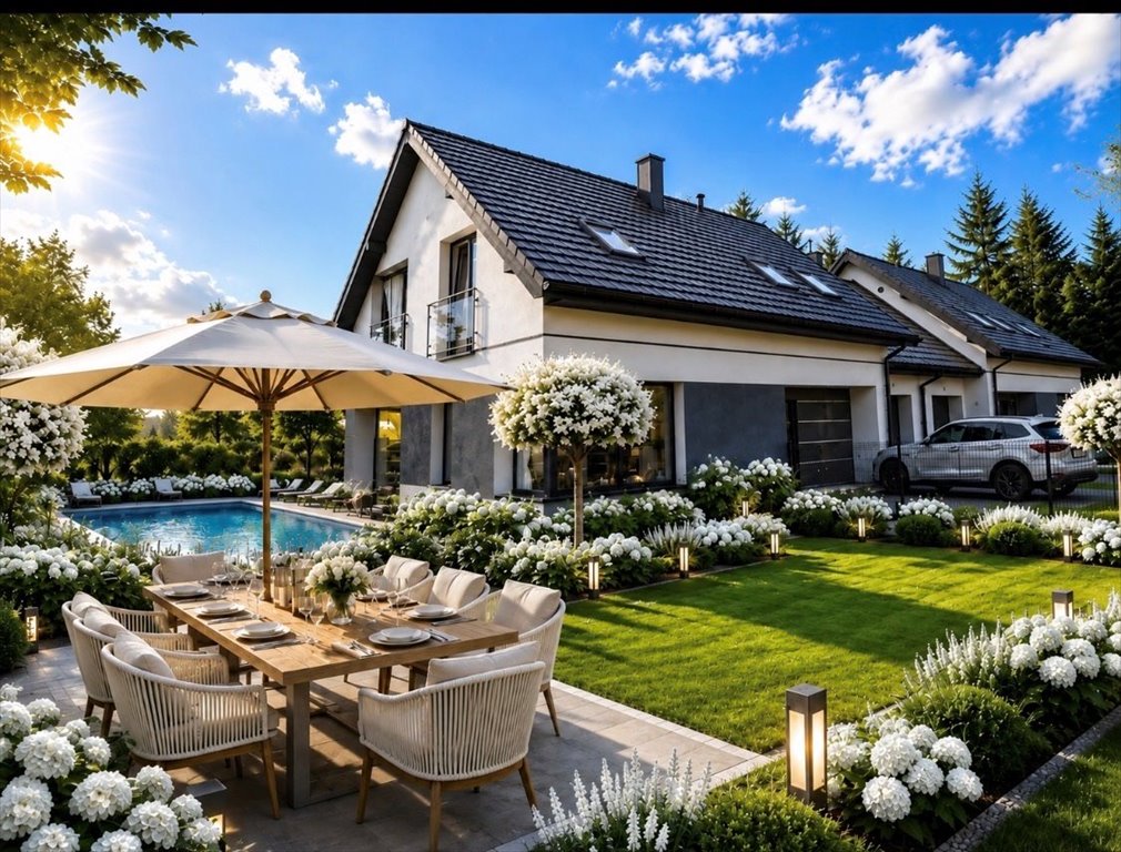 Nowoczesny bliźniak 146 m² z dużym ogrodem - polecam! Konstancin-Jeziorna  146m2 Foto 1