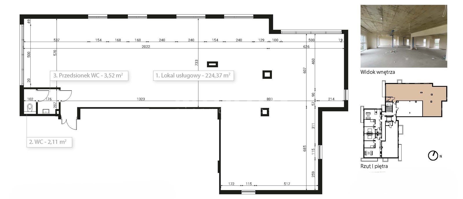 Lokal użytkowy na wynajem Warszawa, Targówek, ul. Krośniewicka  850m2 Foto 7