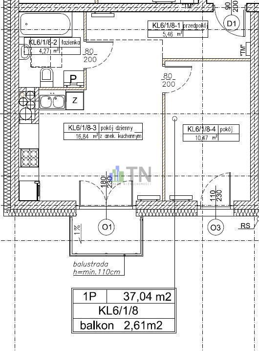 Mieszkanie dwupokojowe na sprzedaż Dobrzykowice, ŚWIETNA OFERTA!  37m2 Foto 2