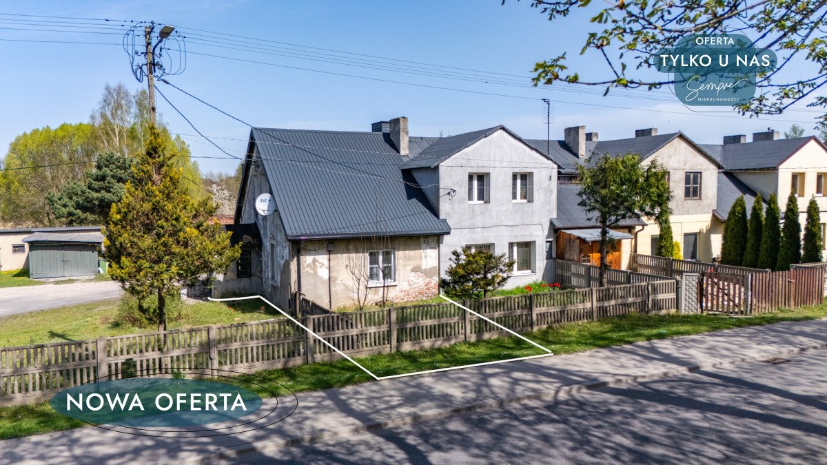 Mieszkanie dwupokojowe na sprzedaż Dłutów, Główna  47m2 Foto 1