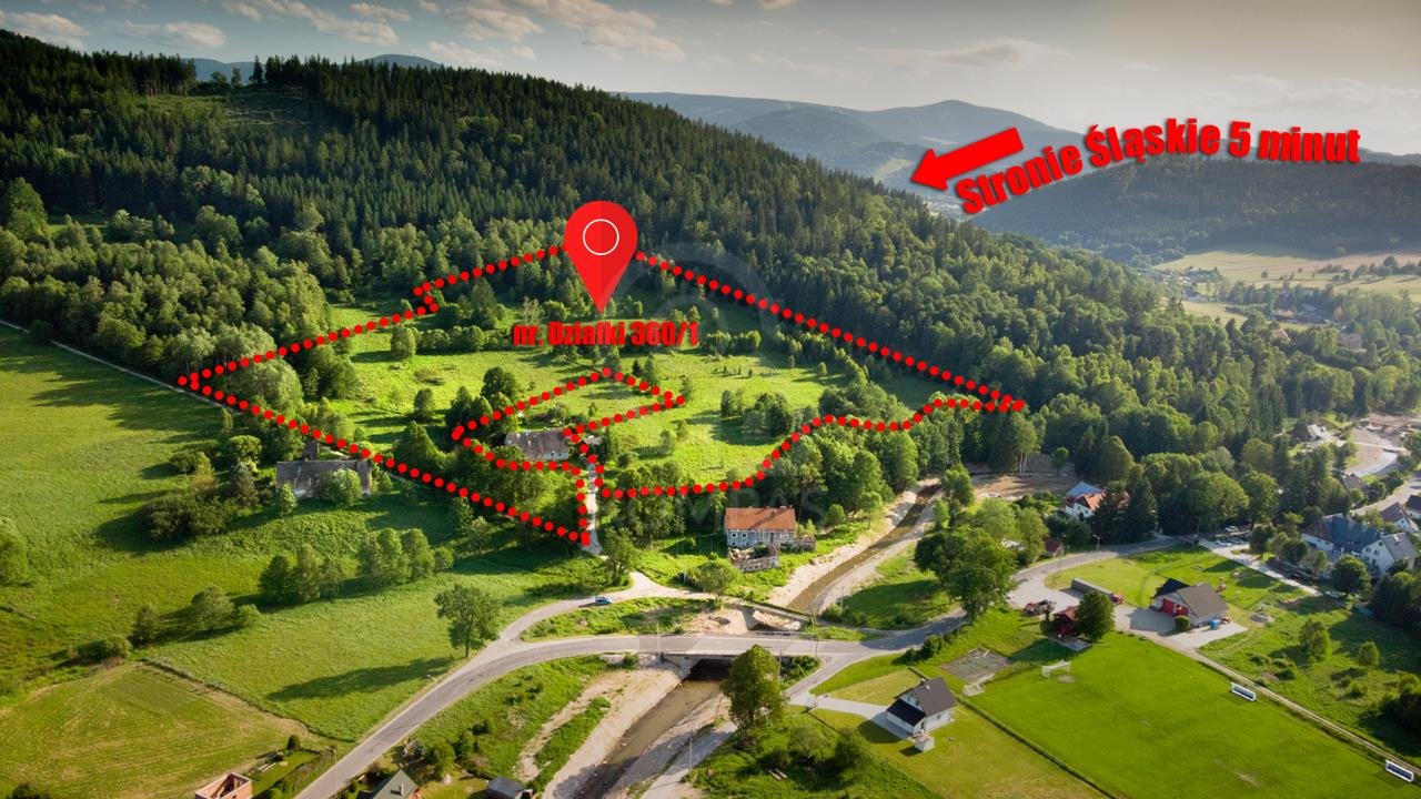 Unikalna działka 53 000 m2 pod inwestycję z panoramicznym widokiem Stary Gierałtów  53 100m2 Foto 1