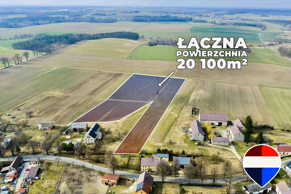 Działki rolne 20 100 m² z dostępem do drogi, blisko DK94 Stary Łom, 19  20 100m2 Foto 1