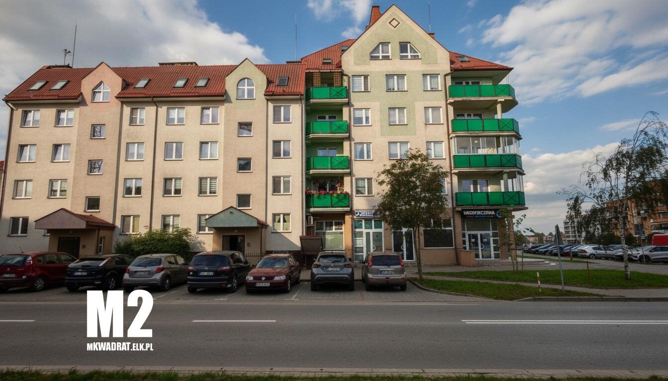 Polecam przestronne 3-pokojowe mieszkanie 50,79 m² na Osiedlu Jeziorna Ełk, Osiedle Jeziorna, Jana Pawła II  51m2 Foto 1