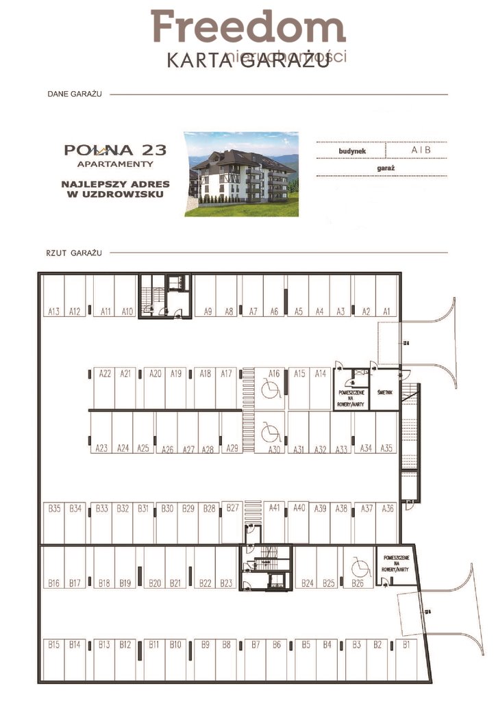 Mieszkanie dwupokojowe na sprzedaż Świeradów-Zdrój, Polna  34m2 Foto 15