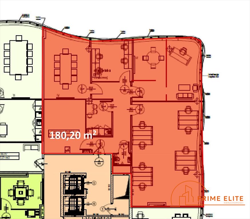 Nowoczesne biuro 180 m2 na Mokotowie, klimatyzacja, open space Warszawa, Mokotów, Wincentego Rzymowskiego  180m2 Foto 1