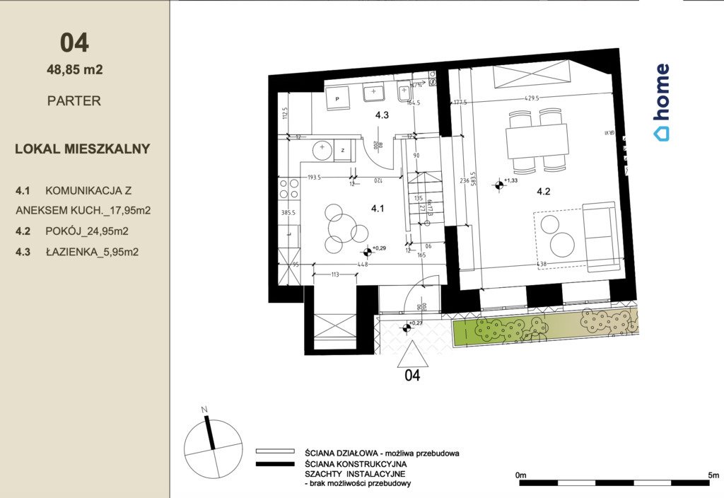 Sprzedam przestronne mieszkanie 49 m² w kamienicy z duszą Poznań, Gwarna  49m2 Foto 1