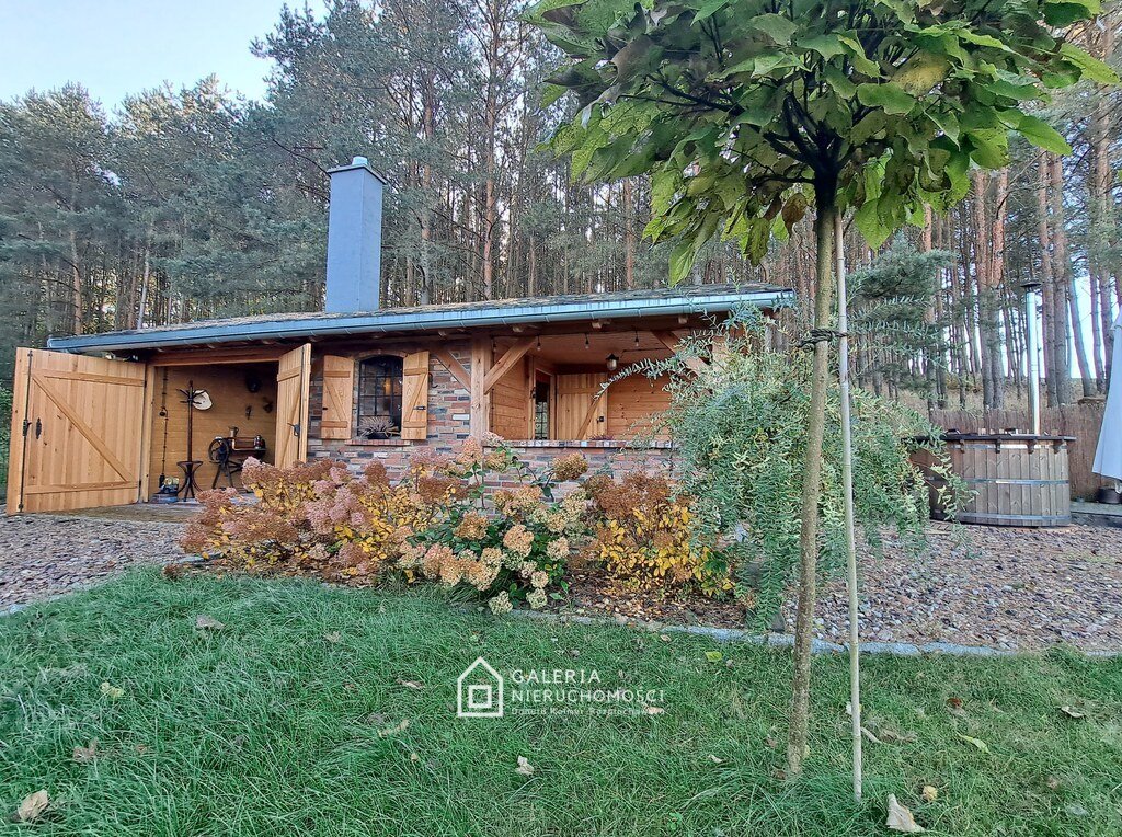 Do sprzedania działka 1200 m² z domem, media, las, jezioro Skubarczewo  1 200m2 Foto 1