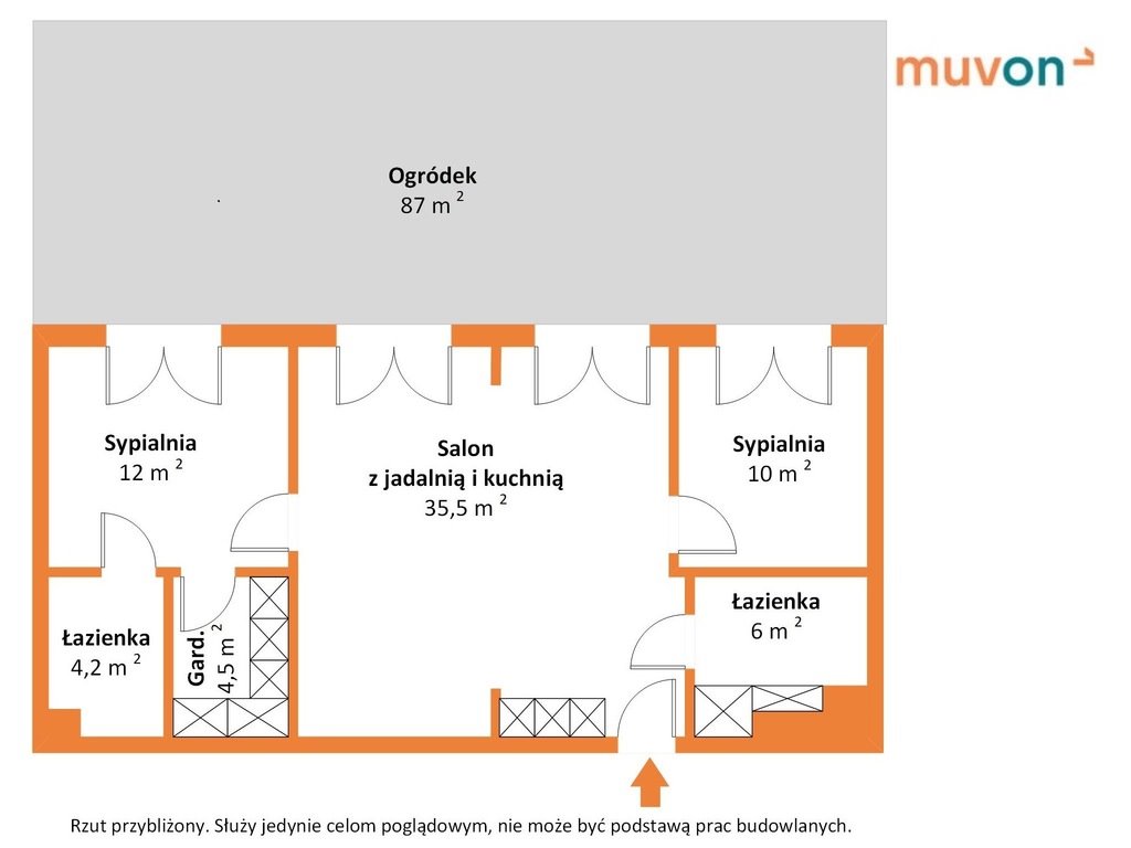 Mieszkanie trzypokojowe na sprzedaż Pabianice, Smugowa  73m2 Foto 6