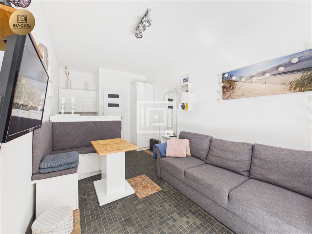 Atrakcyjne 17,75 m² w Juracie z tarasem i pełnym wyposażeniem Jurata, Ratibora  18m2 Foto 1