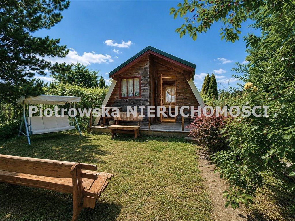 Działka z domkiem, prąd, woda, cisza i zieleń - polecam Sieradz  240m2 Foto 1