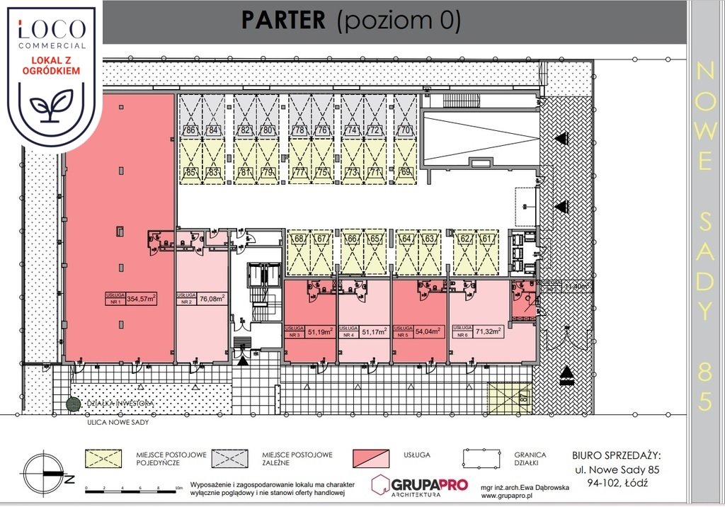 Lokal użytkowy na wynajem Łódź, Nowe Sady  354m2 Foto 8