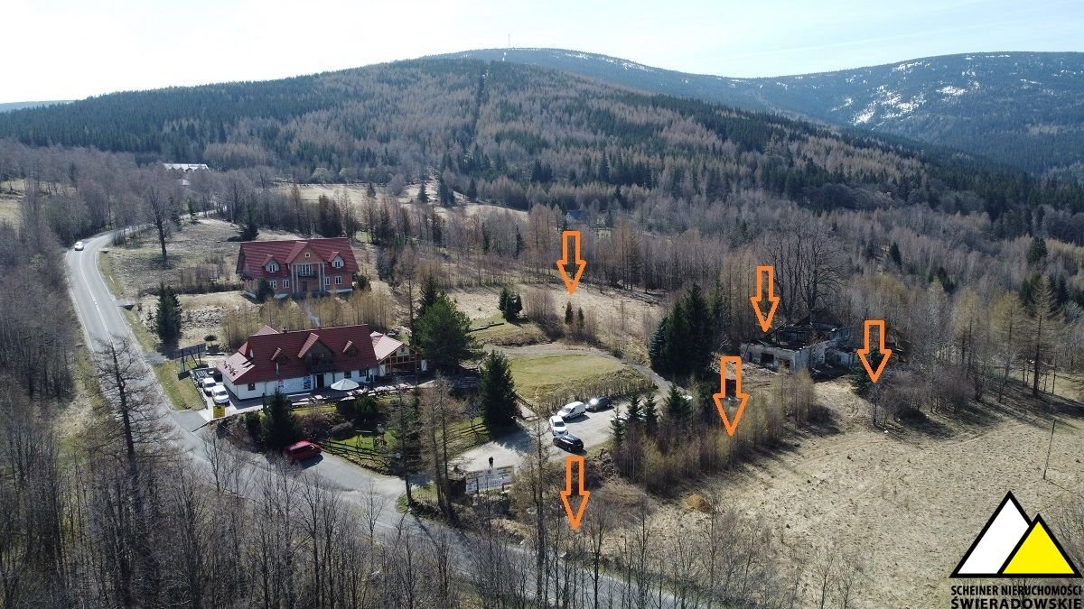 Do sprzedania inwestycyjna działka 5494 m² z widokiem w Świeradowie Zdroju Świeradów-Zdrój, Strażacka  5 494m2 Foto 1