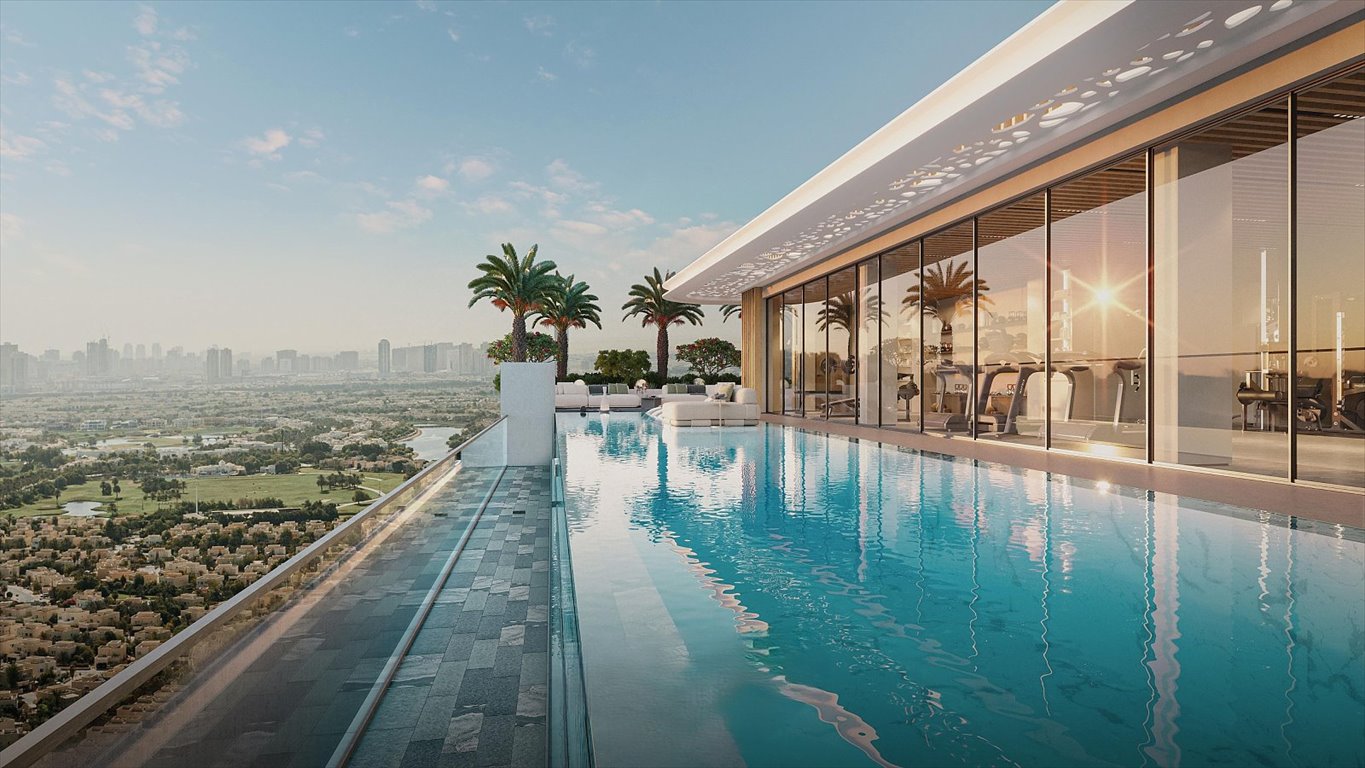 Luksusowy apartament 2 syp. z tarasem w Meydan Dubaj Zjednoczone Emiraty Arabskie, Meydan, Meydan, Meydan, Dubaj  110m2 Foto 1