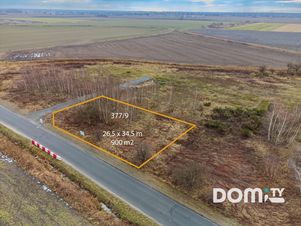 Działka 900 m² pod dom w Jeszkowicach, media, blisko Wrocławia Jeszkowice, Wojnowicka  900m2 Foto 1