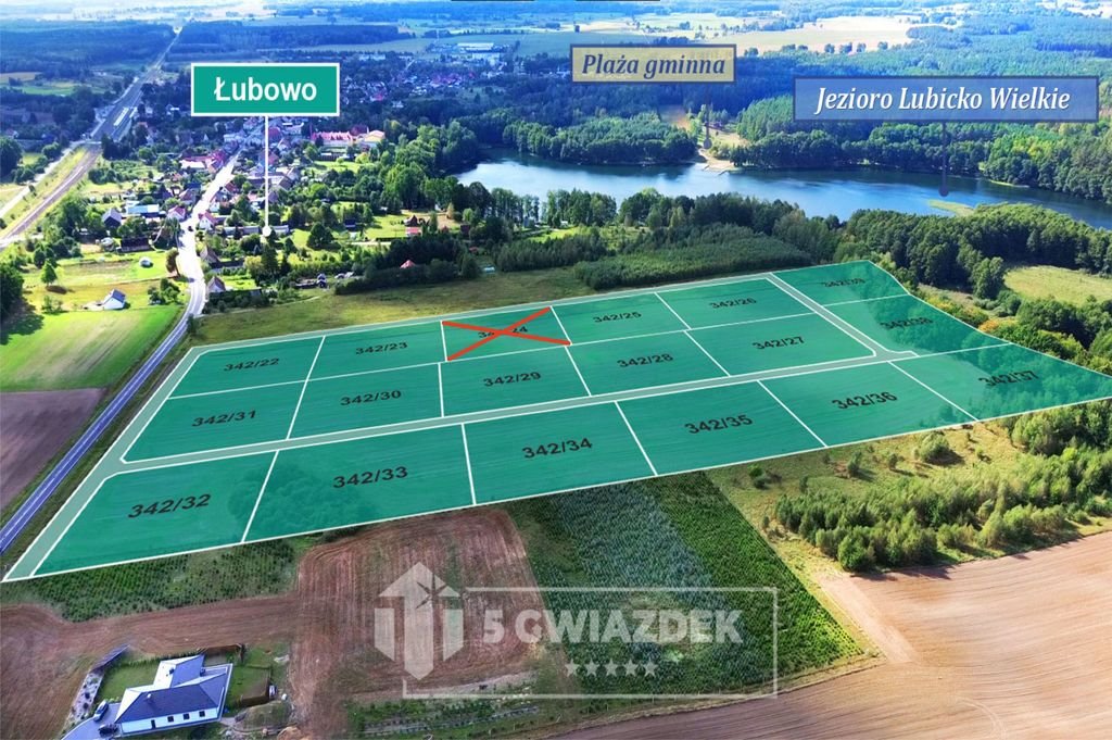 Działka siedliskowa na sprzedaż Łubowo  3 007m2 Foto 4