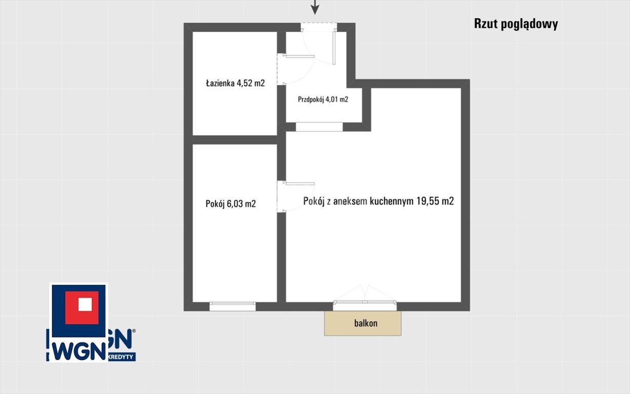 Mieszkanie dwupokojowe na wynajem Poznań, Podolany, Druskienicka  34m2 Foto 13