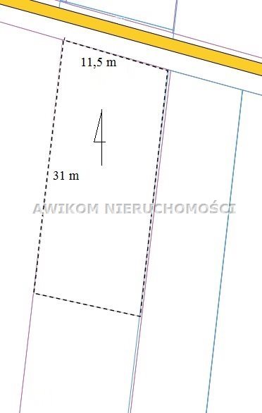 Działka na wynajem w centrum Żyrardowa, 350 m², pod zabudowę Żyrardów, Centrum  350m2 Foto 1