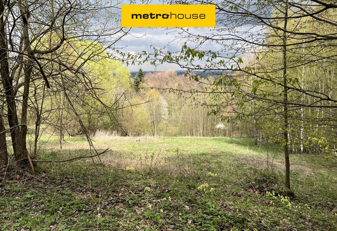 Działka 30 ar z jeziorem i lasem w górach - idealna na rekreację Stryszów  3 000m2 Foto 1