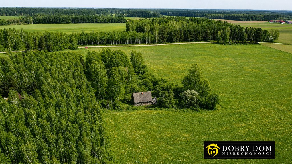 Urokliwe siedlisko 50 m² z możliwością rozbudowy w Wiejkach Wiejki  50m2 Foto 1