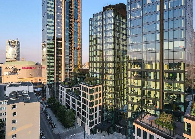 Nowoczesny lokal biurowy 1164 m2 w Varso 2, Wola Warszawa, Wola, Chmielna  1 164m2 Foto 1