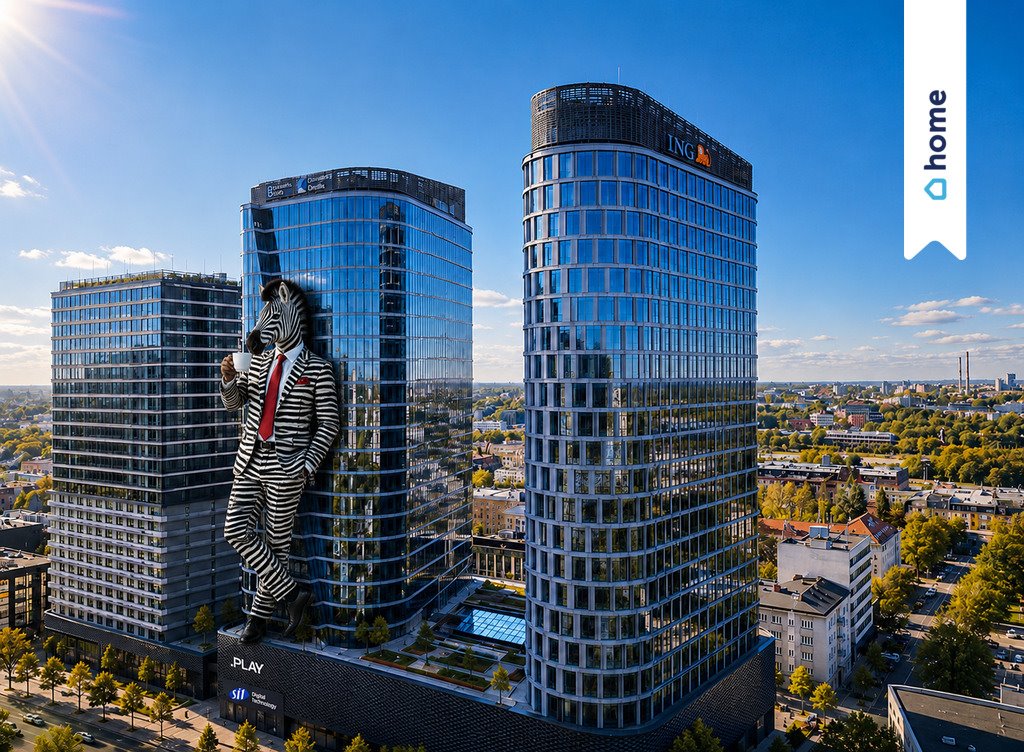 Polecam nowoczesny apartament 27 m² z panoramicznym widokiem w Katowicach Katowice, Centrum, Zabrska  27m2 Foto 1