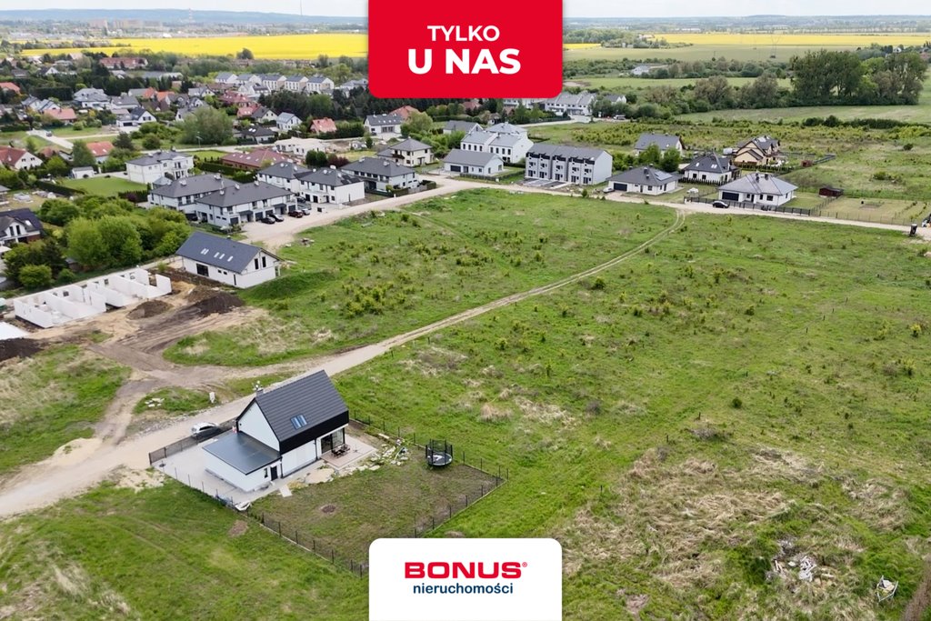 Działka 804 m2 z planem pod dom i usługi w Mierzynie Mierzyn  804m2 Foto 1