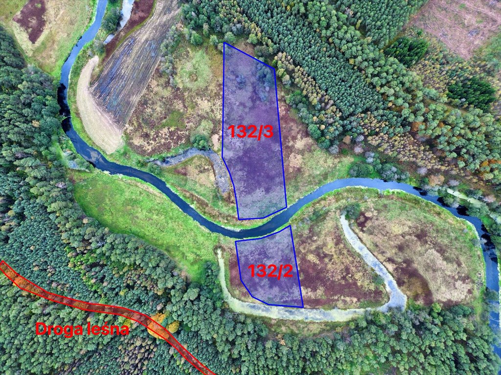 Działka 12 000 m² nad rzeką Wdą - zapraszam Lubichowo, Smolniki  12 000m2 Foto 1