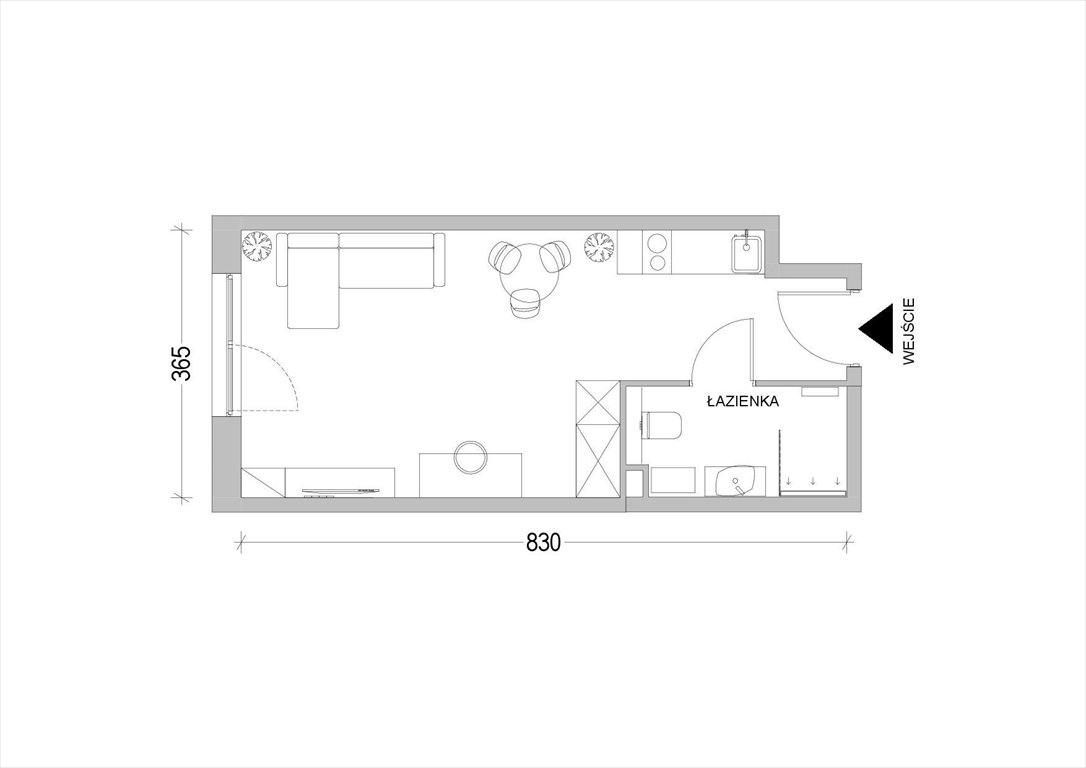 Kawalerka na sprzedaż Łódź, Śródmieście, Bohdana Stefanowskiego 24  26m2 Foto 17