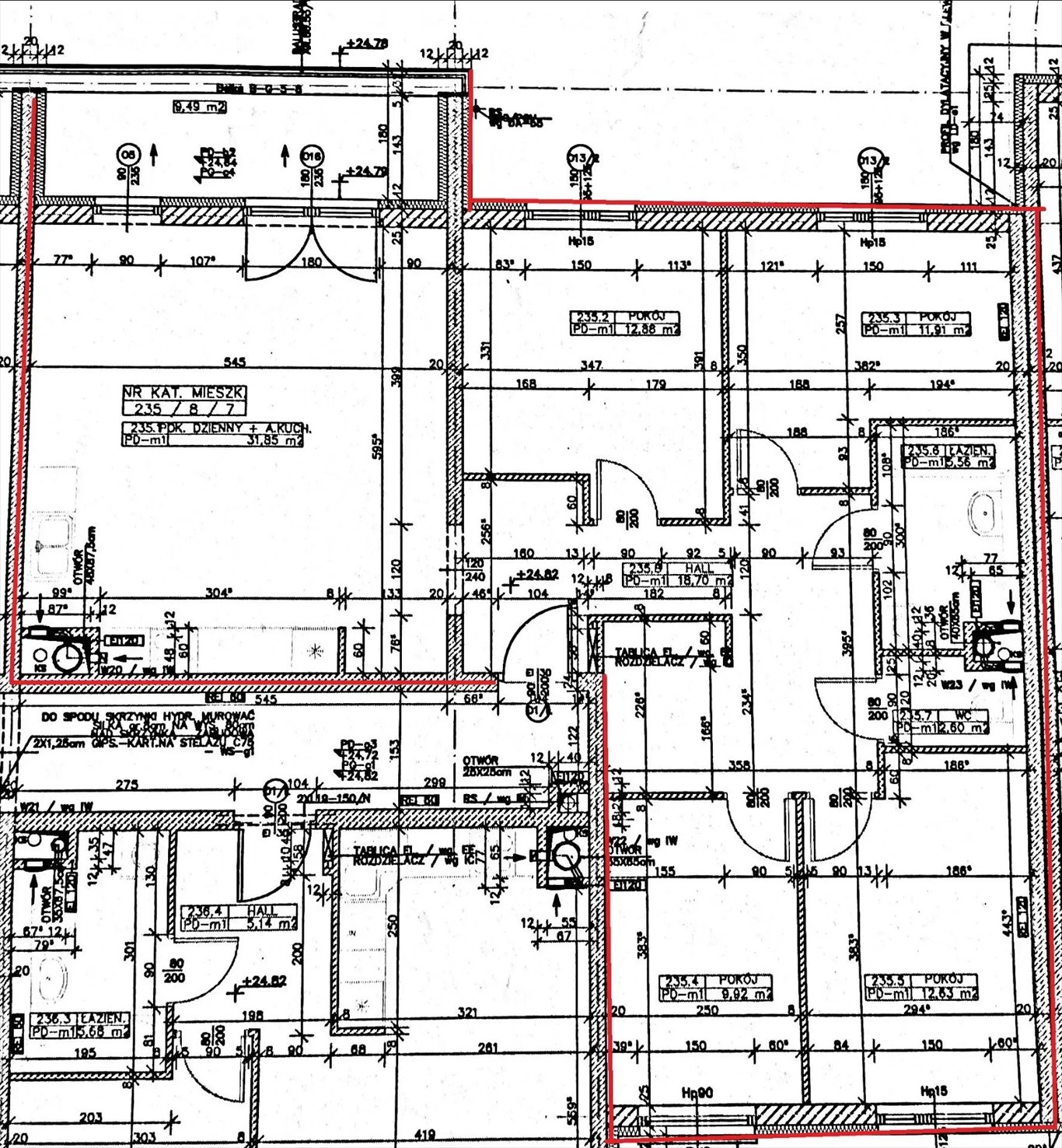 Mieszkanie czteropokojowe  na sprzedaż Łódź, Łukasińskiego 4  105m2 Foto 16