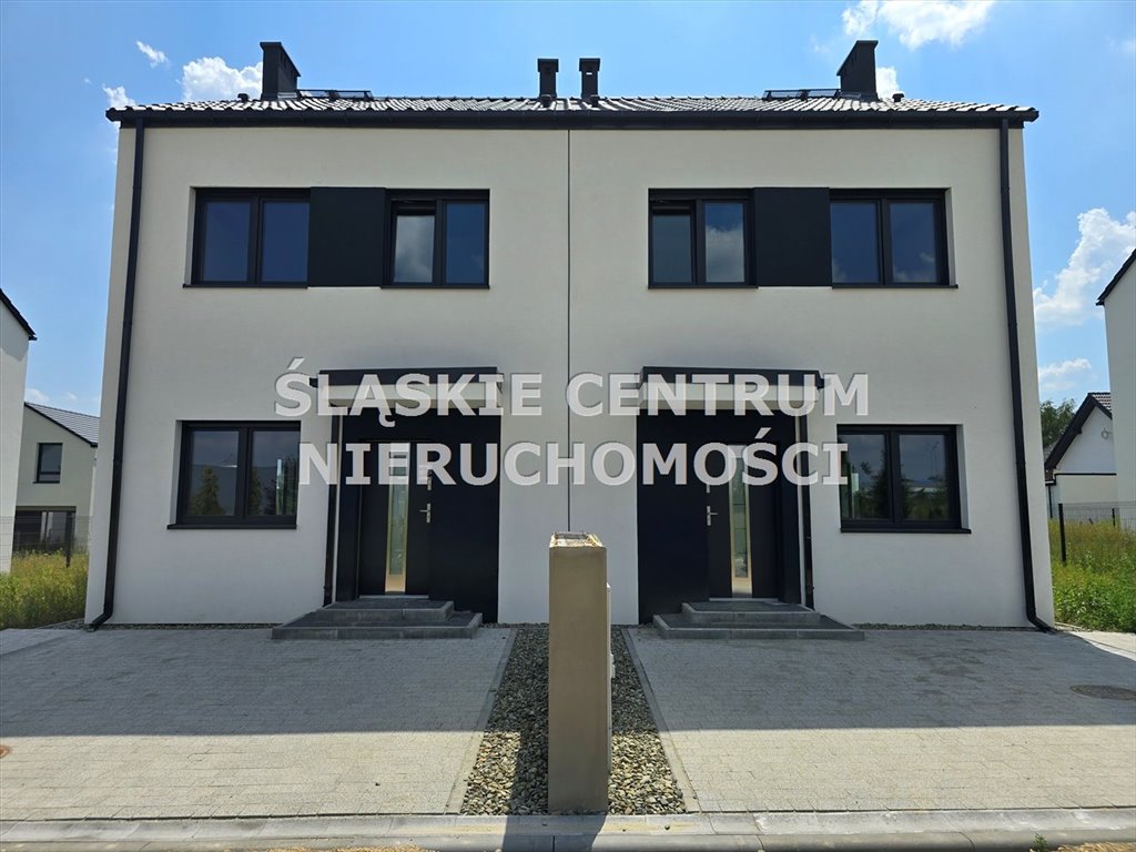 Nowoczesny bliźniak z ogrodem w Bytomiu – 90 m2, 3 sypialnie Bytom, Śródmieście, Cegielniana  91m2 Foto 1