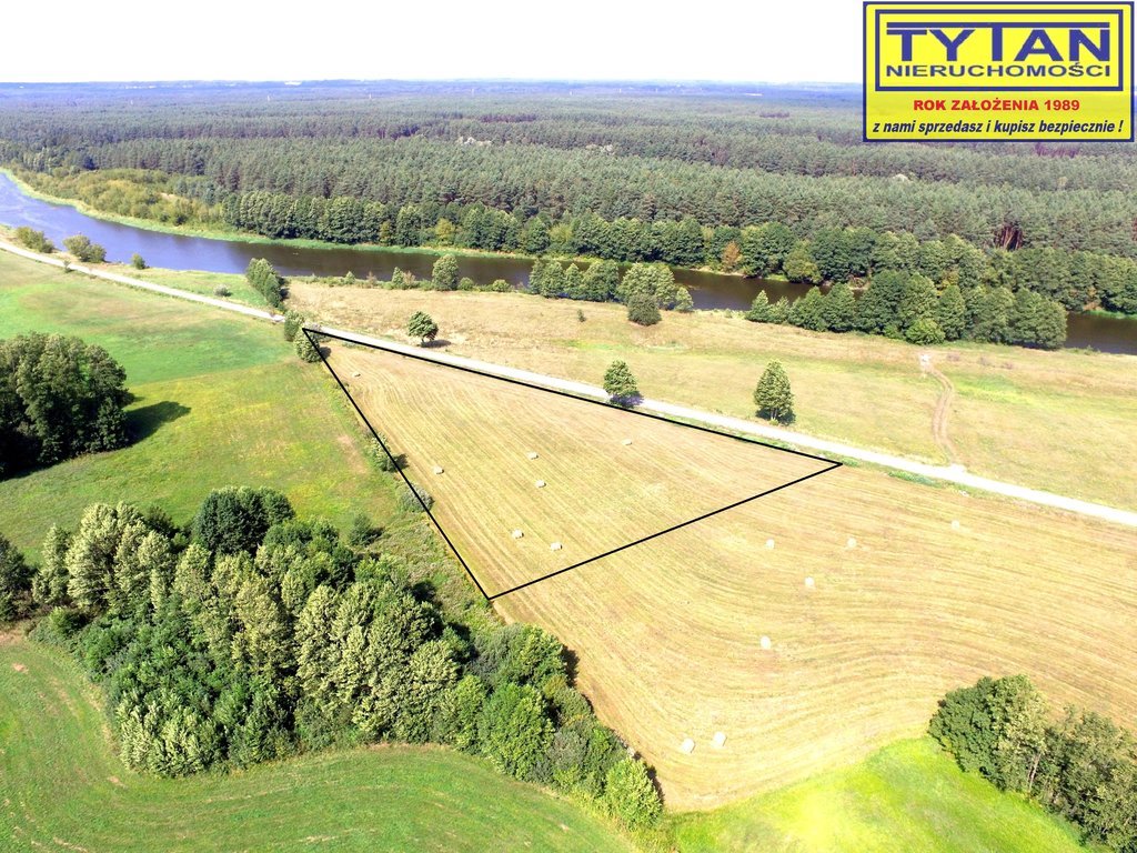 Działka 4976 m² nad Narwią – idealna na wypoczynek i inwestycję Nowogród  4 976m2 Foto 1