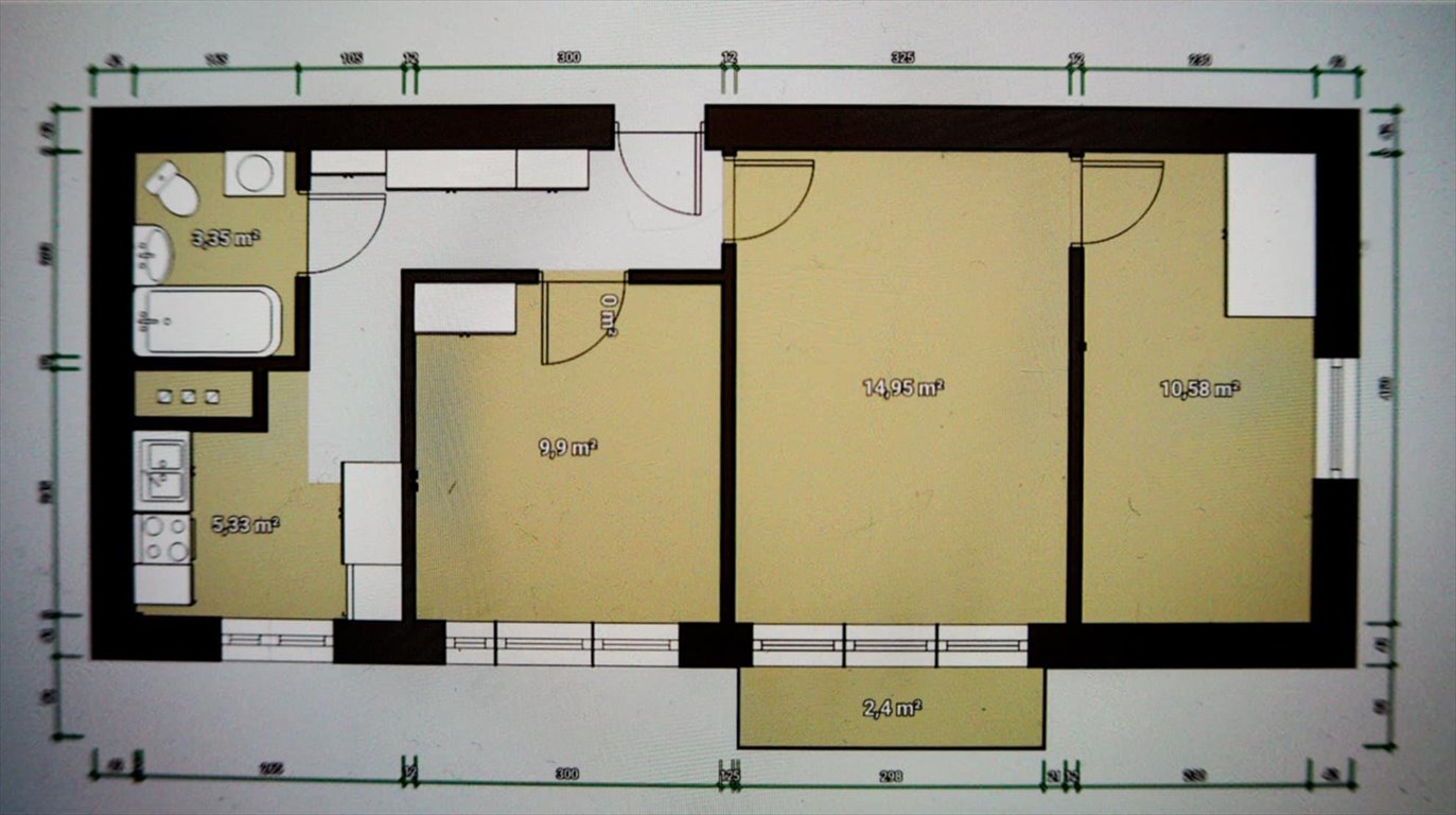 Mieszkanie trzypokojowe na sprzedaż Bytom, Szombierki, Zabrzańska  51m2 Foto 13