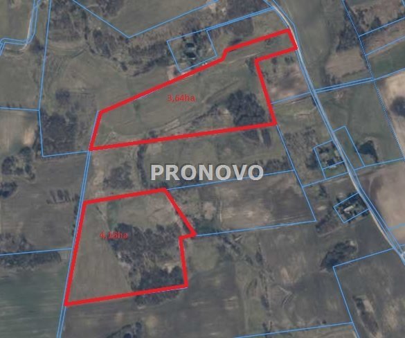 Działki rolne z dostępem do strugi i lasów, 78 tys. zł Łabędzie  78 000m2 Foto 1