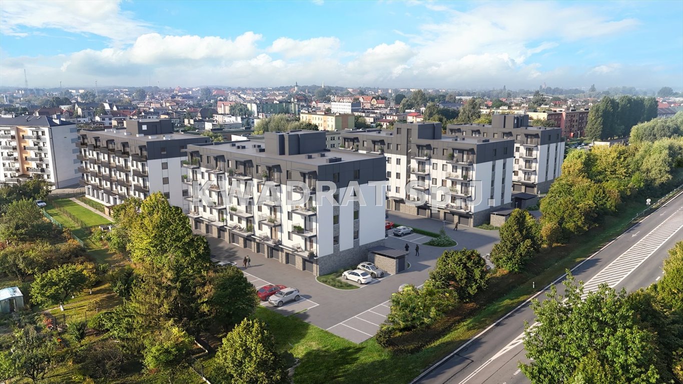 Nowoczesne 3-pokojowe mieszkanie 50m2 w Kępnie - balkon i klimatyzacja Kępno  50m2 Foto 1
