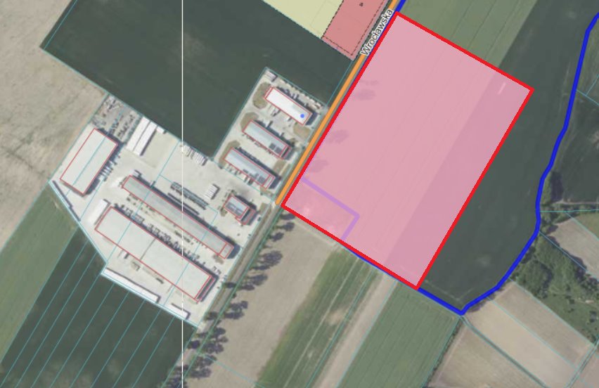 Duża działka inwestycyjna 12,3 ha pod zabudowę przemysłową Dobroszyce, Wrocławska  123 000m2 Foto 1